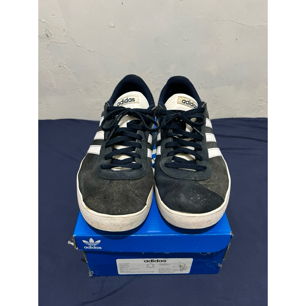 adidas SKATEBOARDING Sepatu VL Court 2.0 Pria Biru