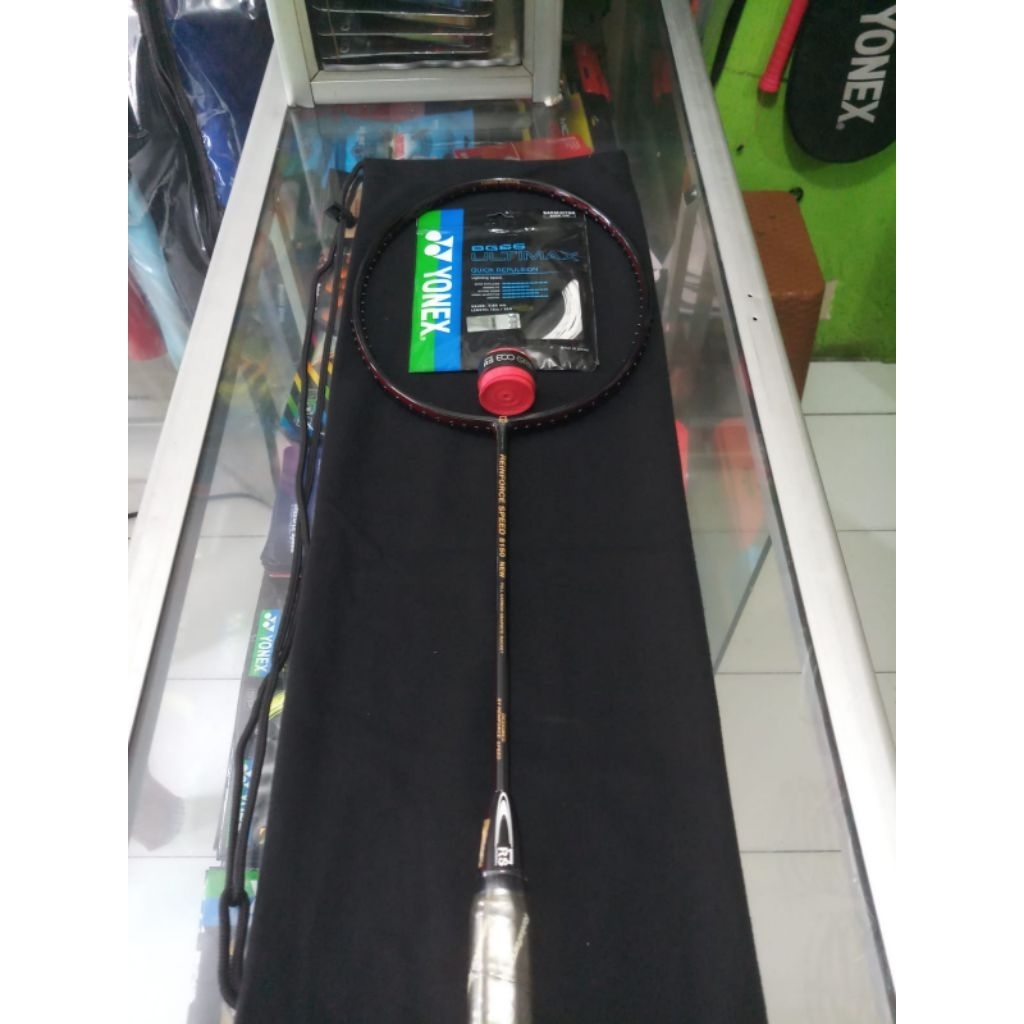 RAKET BADMINTON ORIGINAL RS REINFORCE SPEED 8150 NEW(FRIME OVAL)