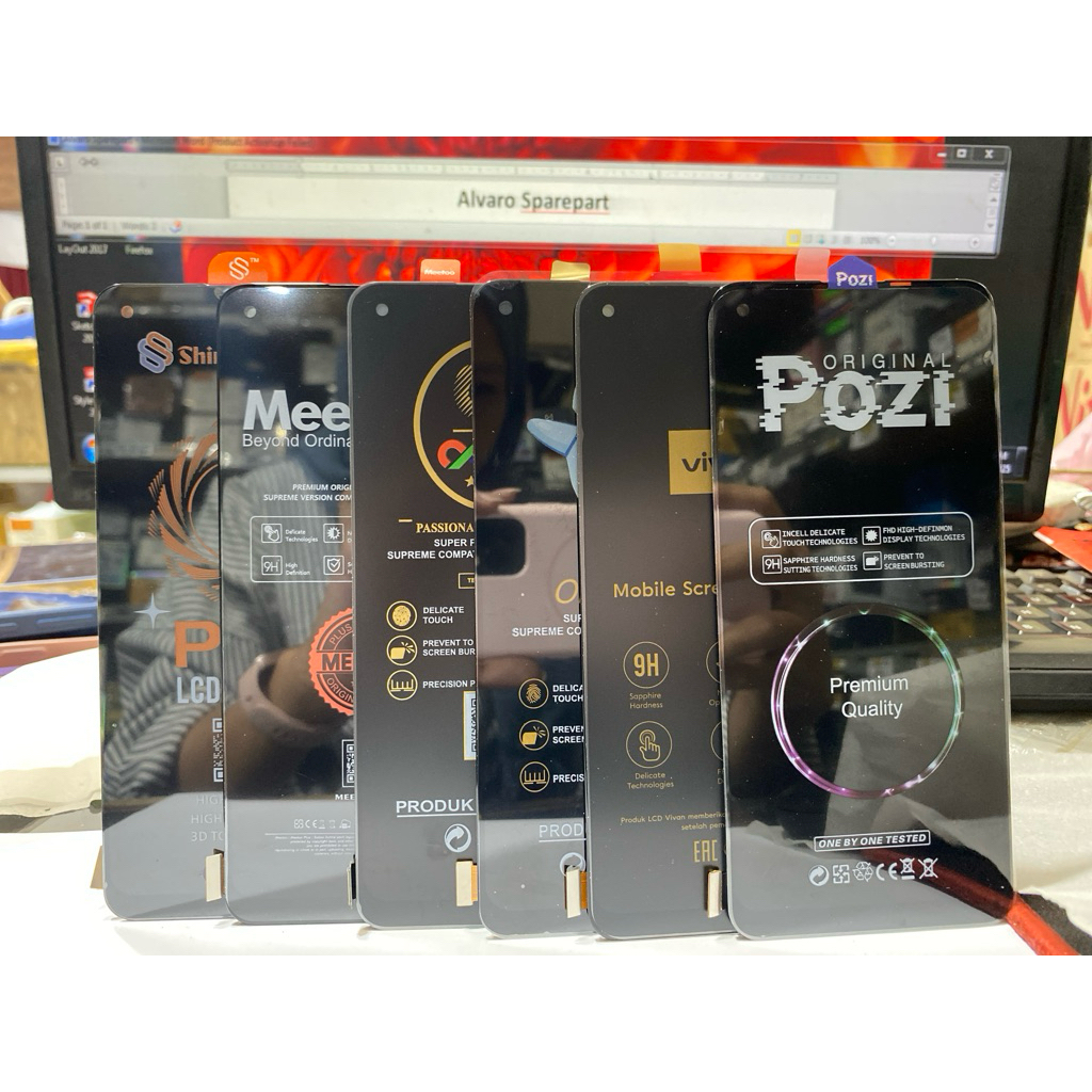 LCD TOUCHSCREEN REALME 8 / 8 PRO / RMX3085 / RMX 3081 FULLSET