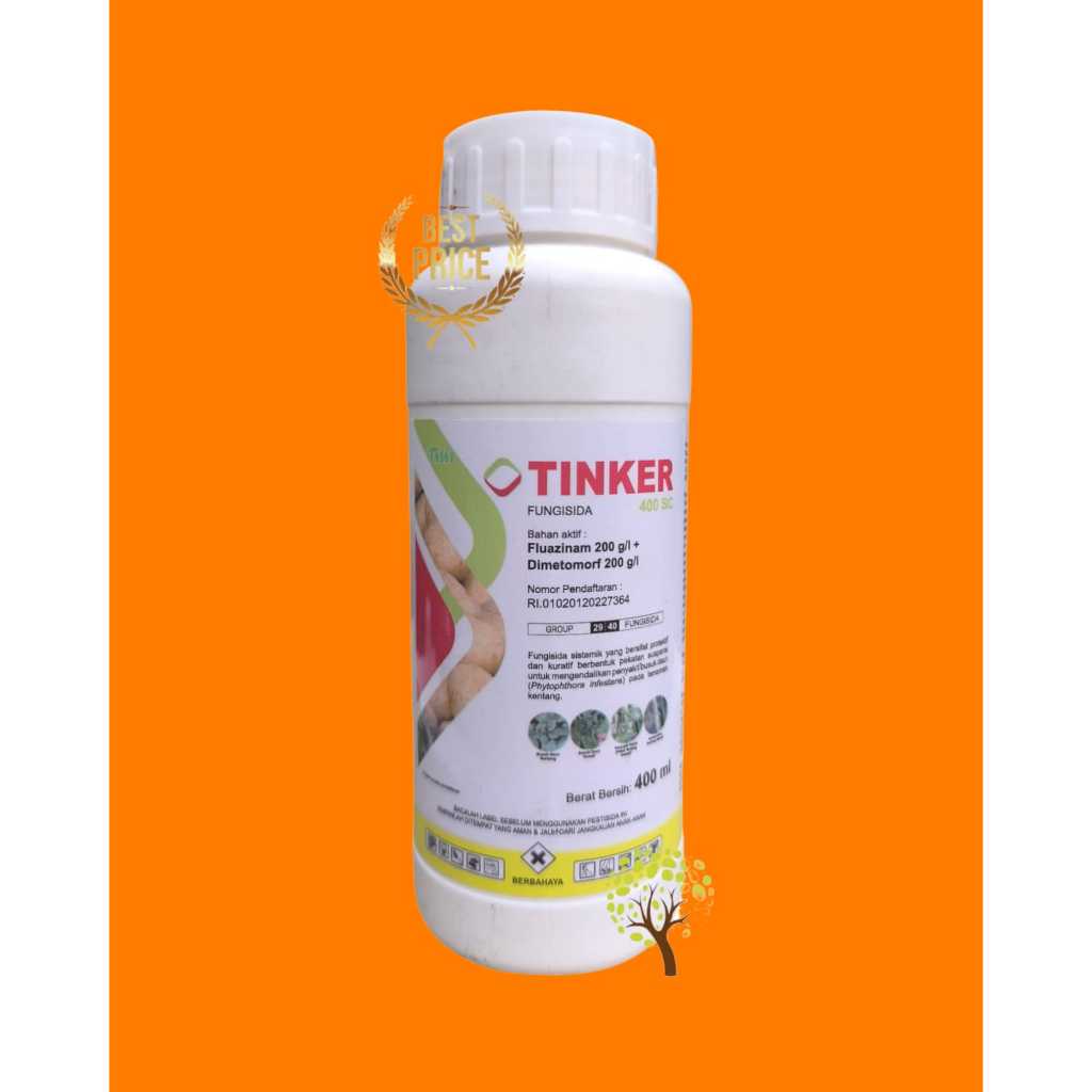 FUNGISIDA TINKER 400 SC - 400 ml / Busuk daun tanaman kentang