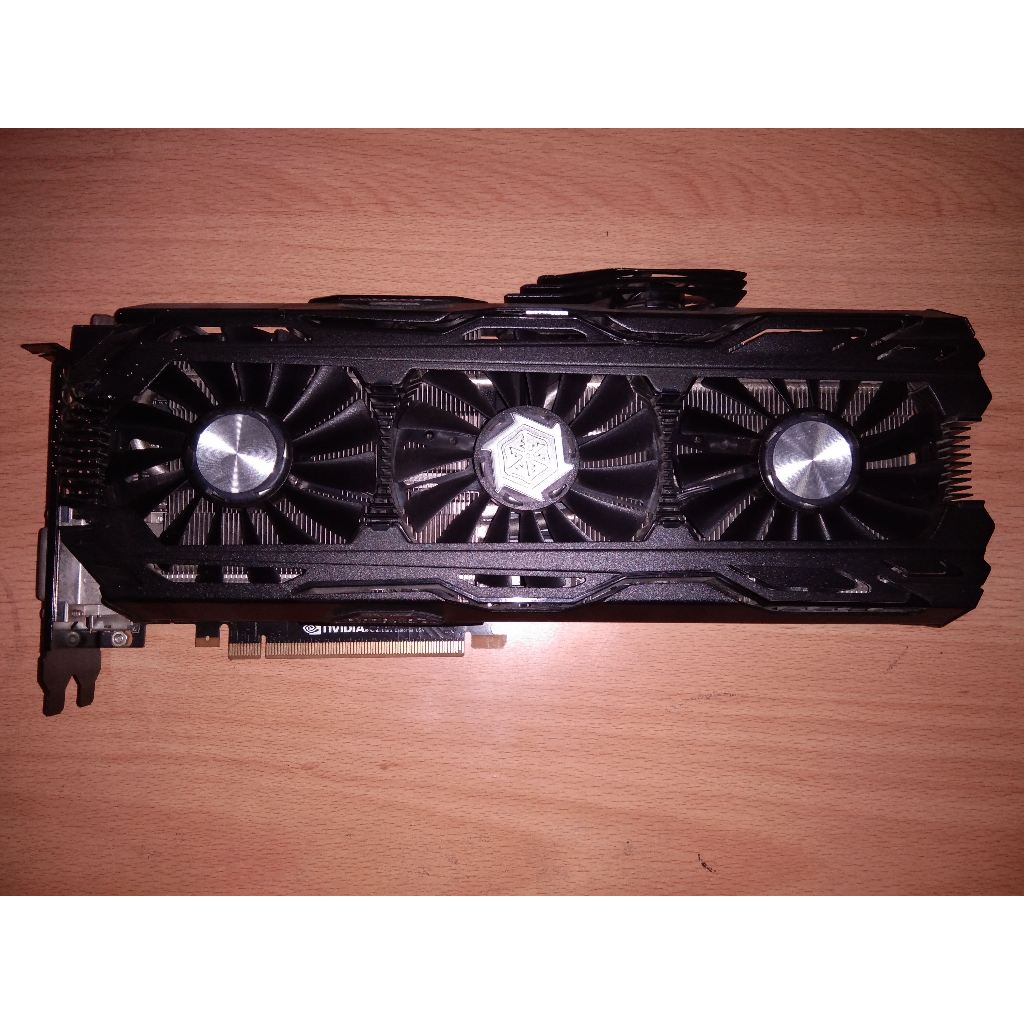 VGA NVidia GTX 1080 Ti Inno3D iChill X3 11GB Mulus Preloved