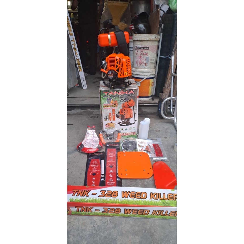TNK 328 Pro mesin potong babat rumput weed killer tanika tnk 328