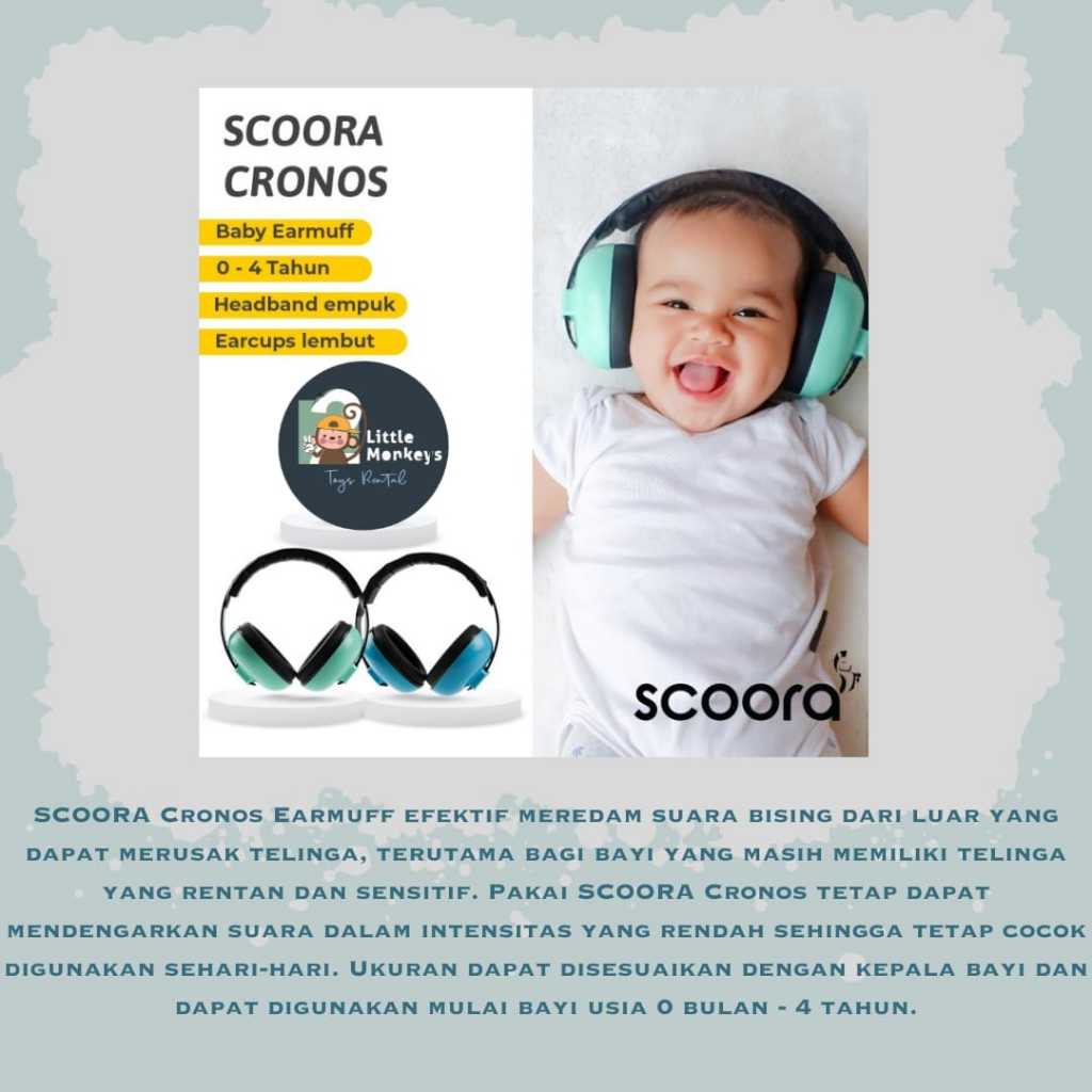 [SEWA] SCOORA EARMUFF & BABY BANZ EARMUFF