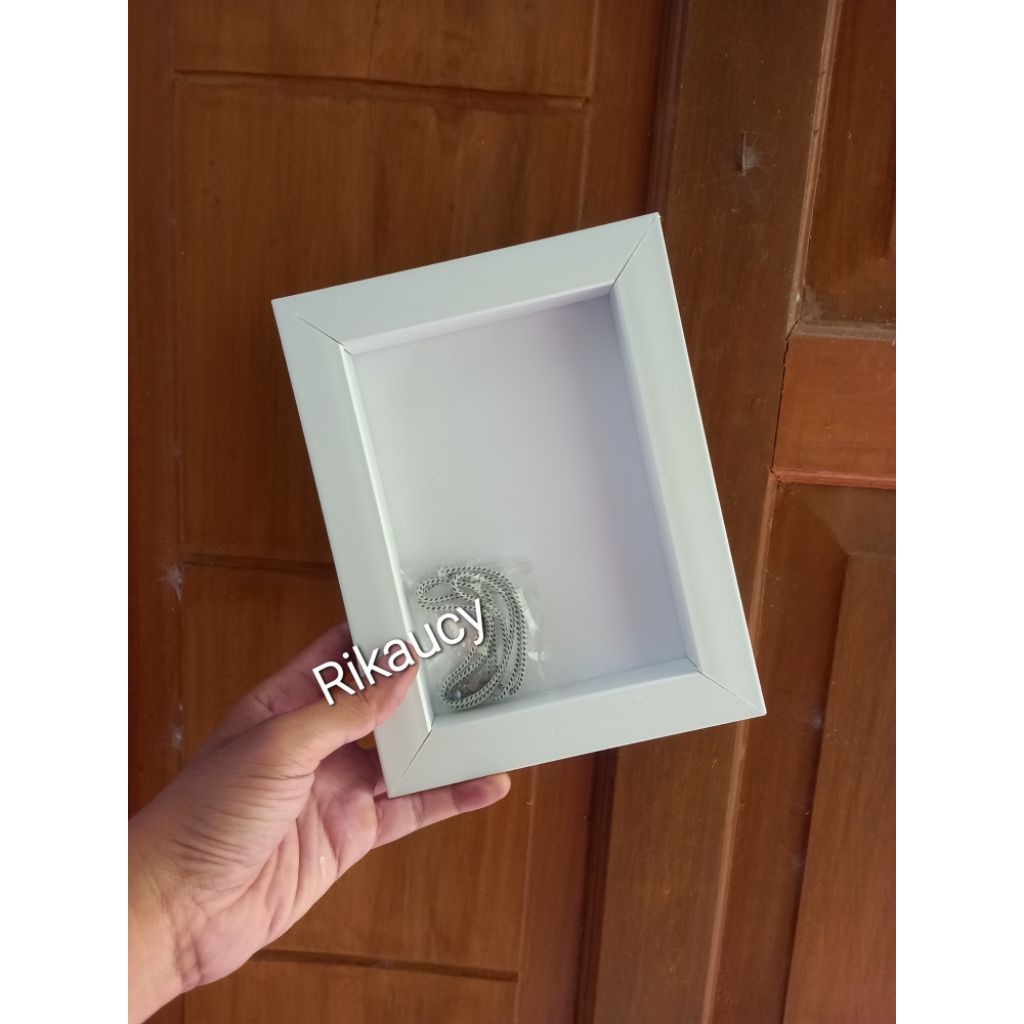 Bingkai scrapbook 3d (5R) uk. 13x18cm pigura dried flower murah