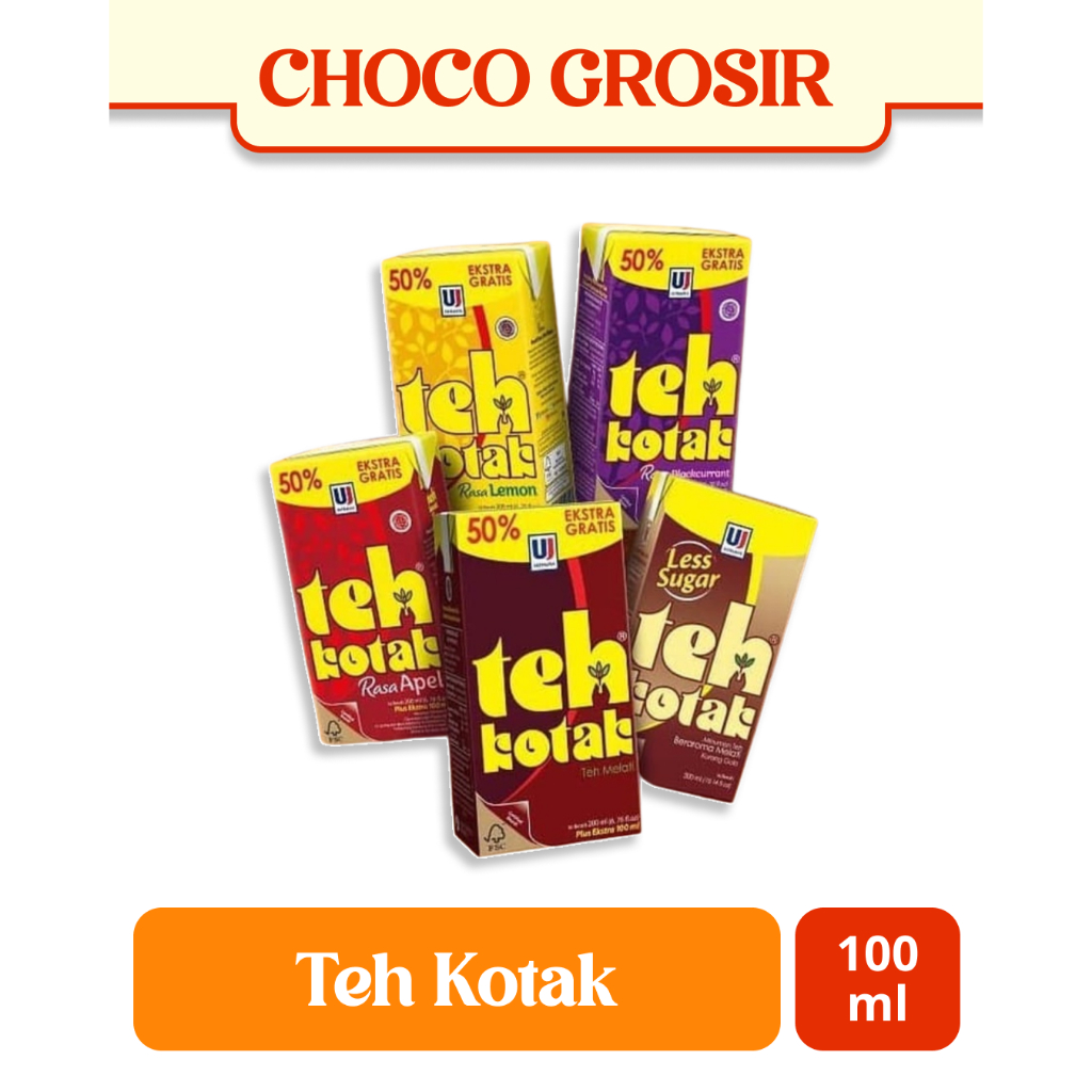 Ultra Teh Kotak 300 ml 5 varian / Teh Kotak