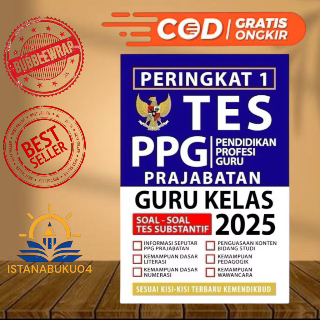 Buku PPG Prajabatan Guru PGSD Guru Kelas 2025