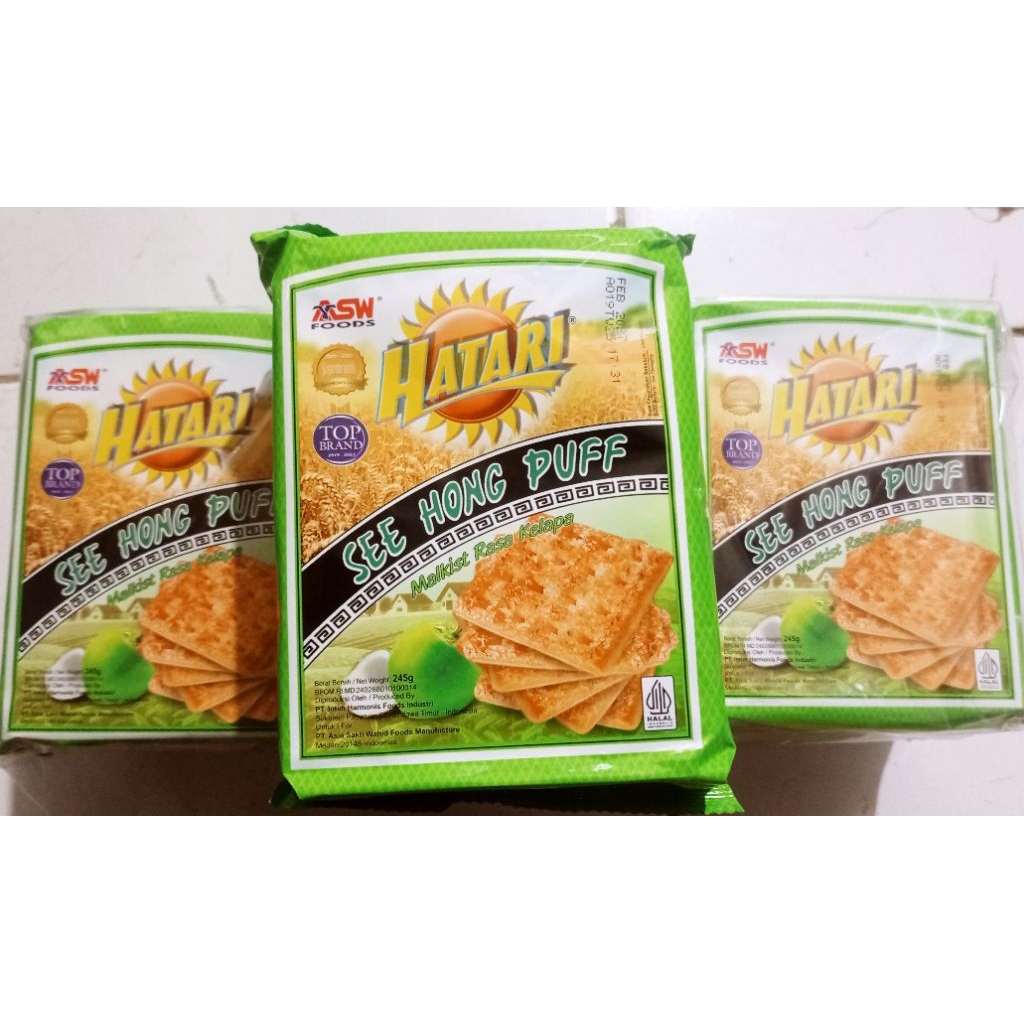 Malkist Hatari see hong puff rasa kelapa