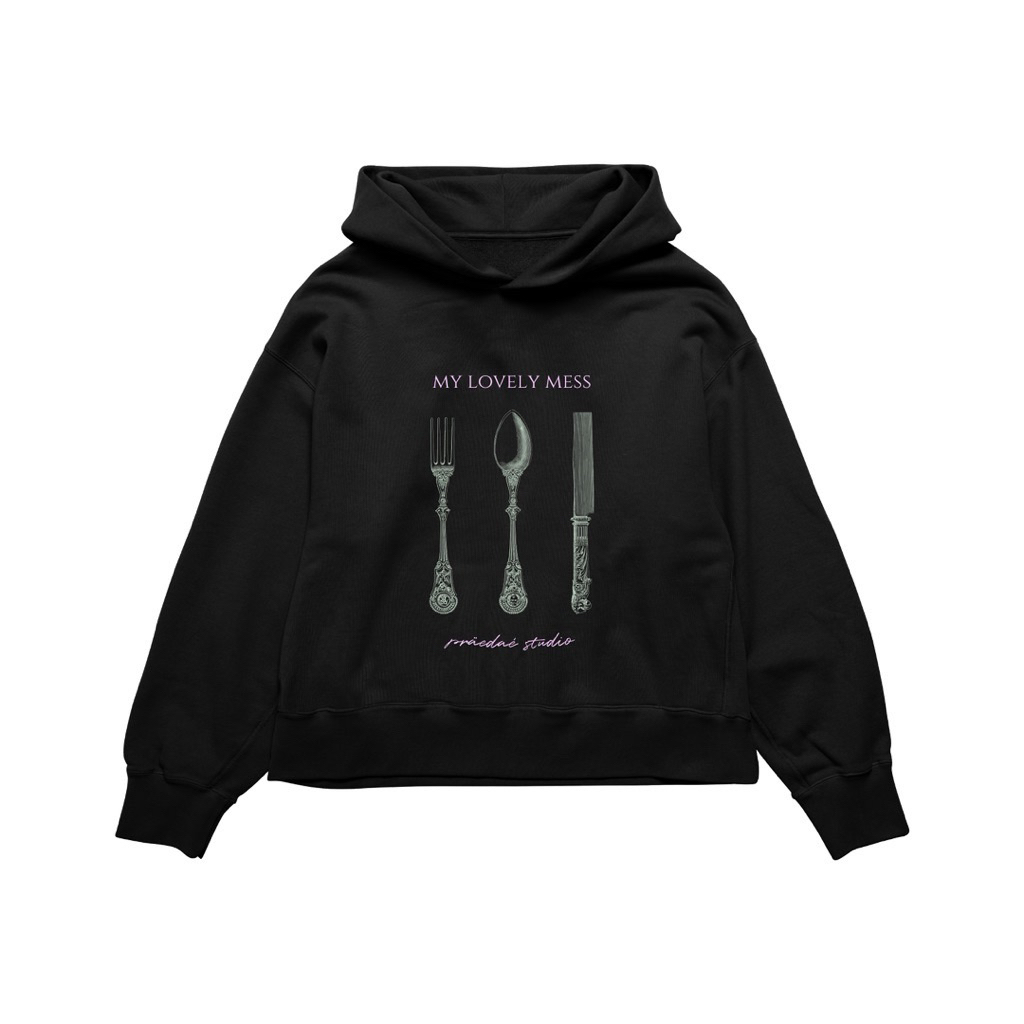 PRAEDAE STUDIO | AURORA HOODIE BLACK | ORIGINAL PRAEDAE