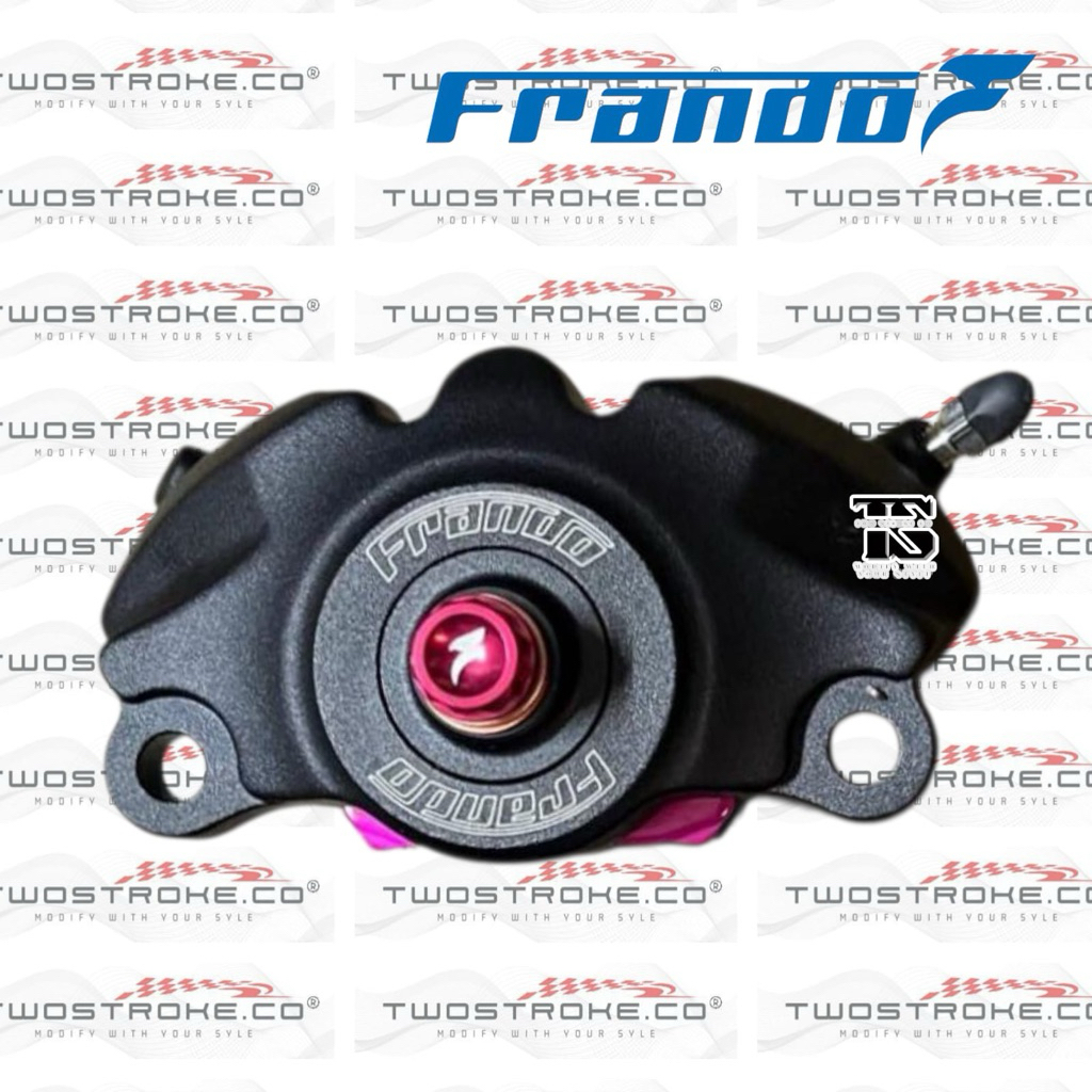 Kaliper 2 Piston Frando FCF684 Black Monobloc // Kaliper 2 Piston Frando FCF-684 Frando Original By 