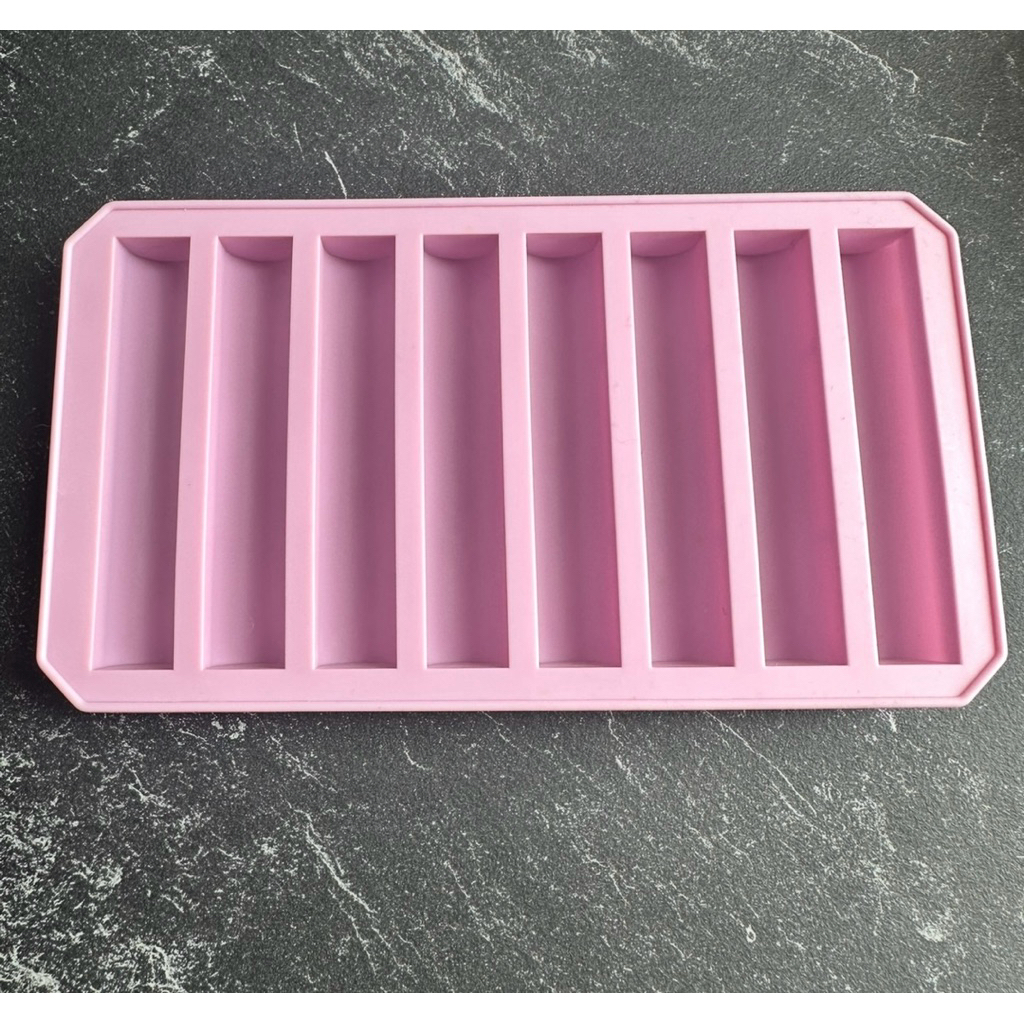 (PRELOVED) CETAKAN ES BATU BOTOL TUMBLER PINK (FLYING TIGER)