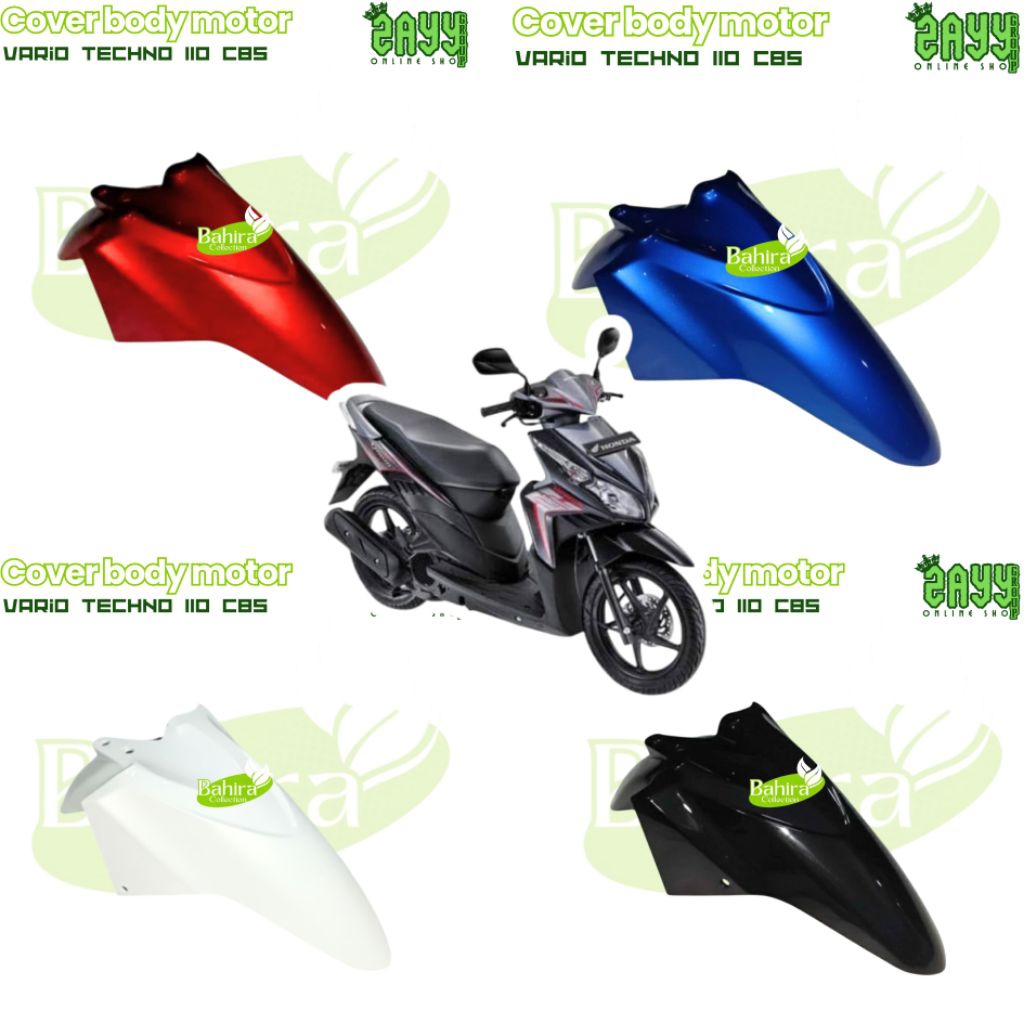 Spakbor Depan Vario Techno 110 Karbu – Aksesoris Motor Keren Siap Pasang