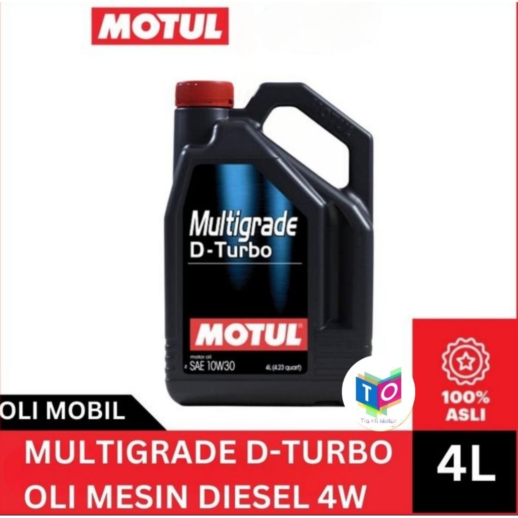 Motul Multigrade D-Turbo 10W-30 Oli Mesin Motul Multigrade D-Turbo