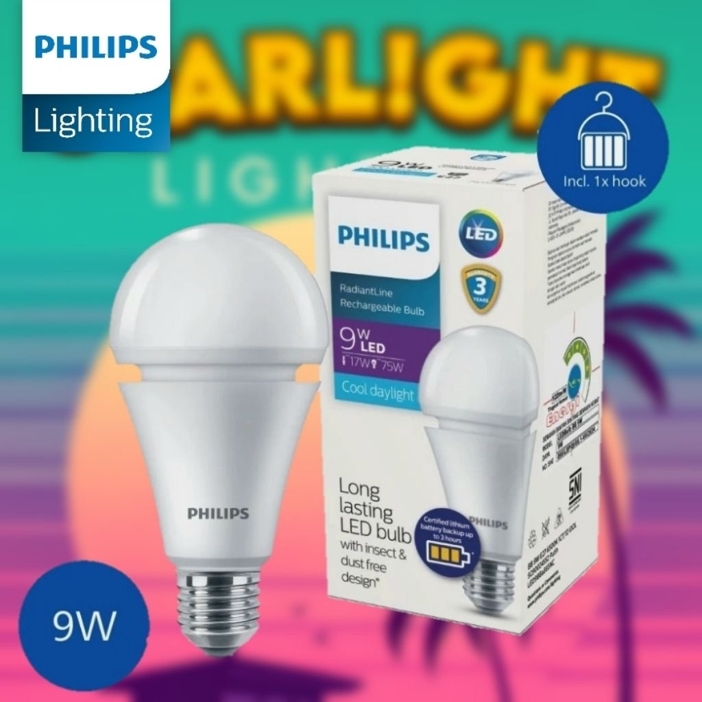 Philips Lampu Emergency 9 Watt