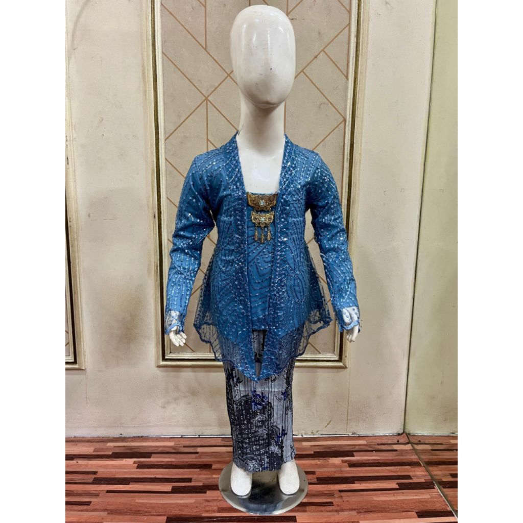 Setelan Kebaya Anak Muslimah | Model 2025 Hijab Friendly & Adem
