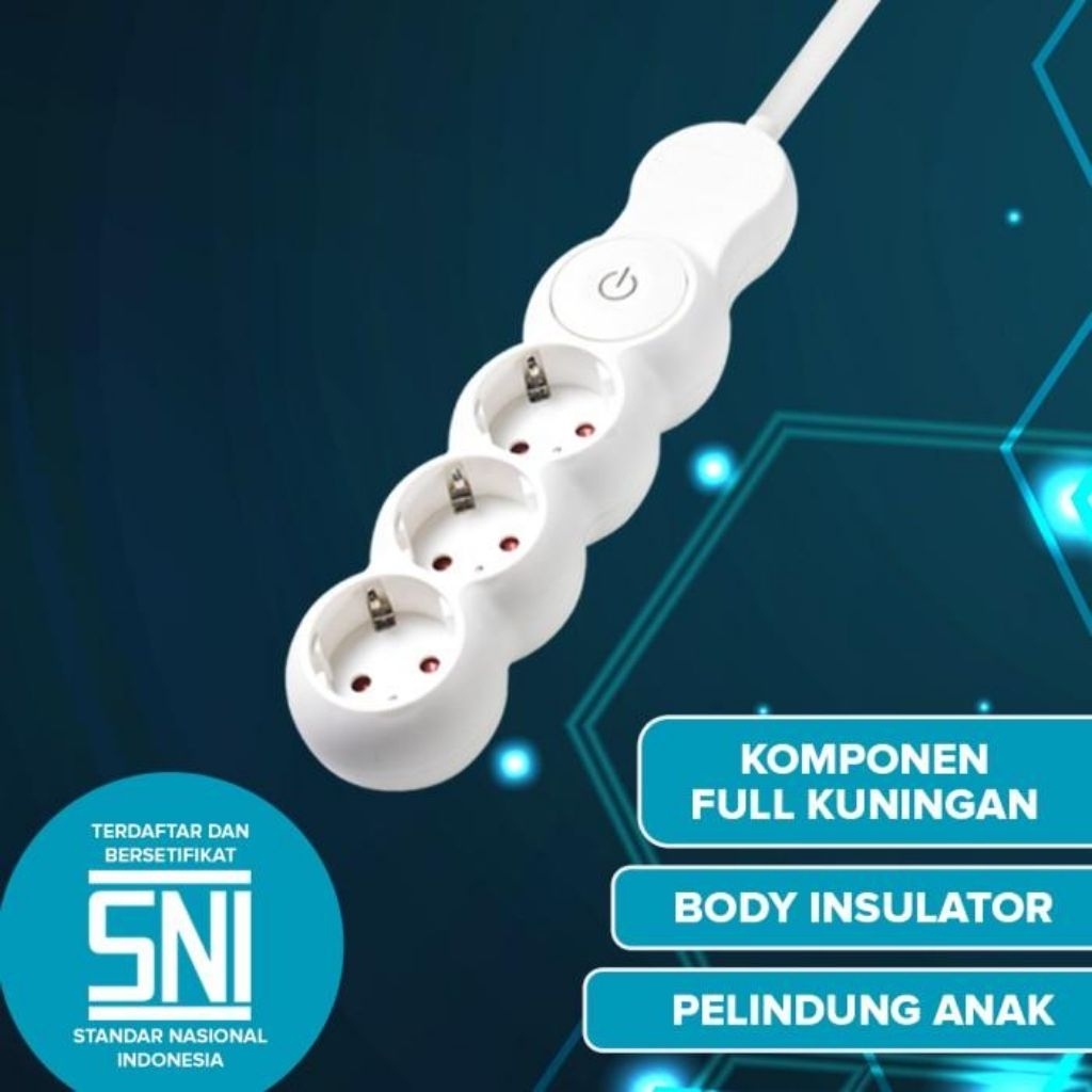 KENMASTER stop kontak 3lubang,4lubang,5lubang