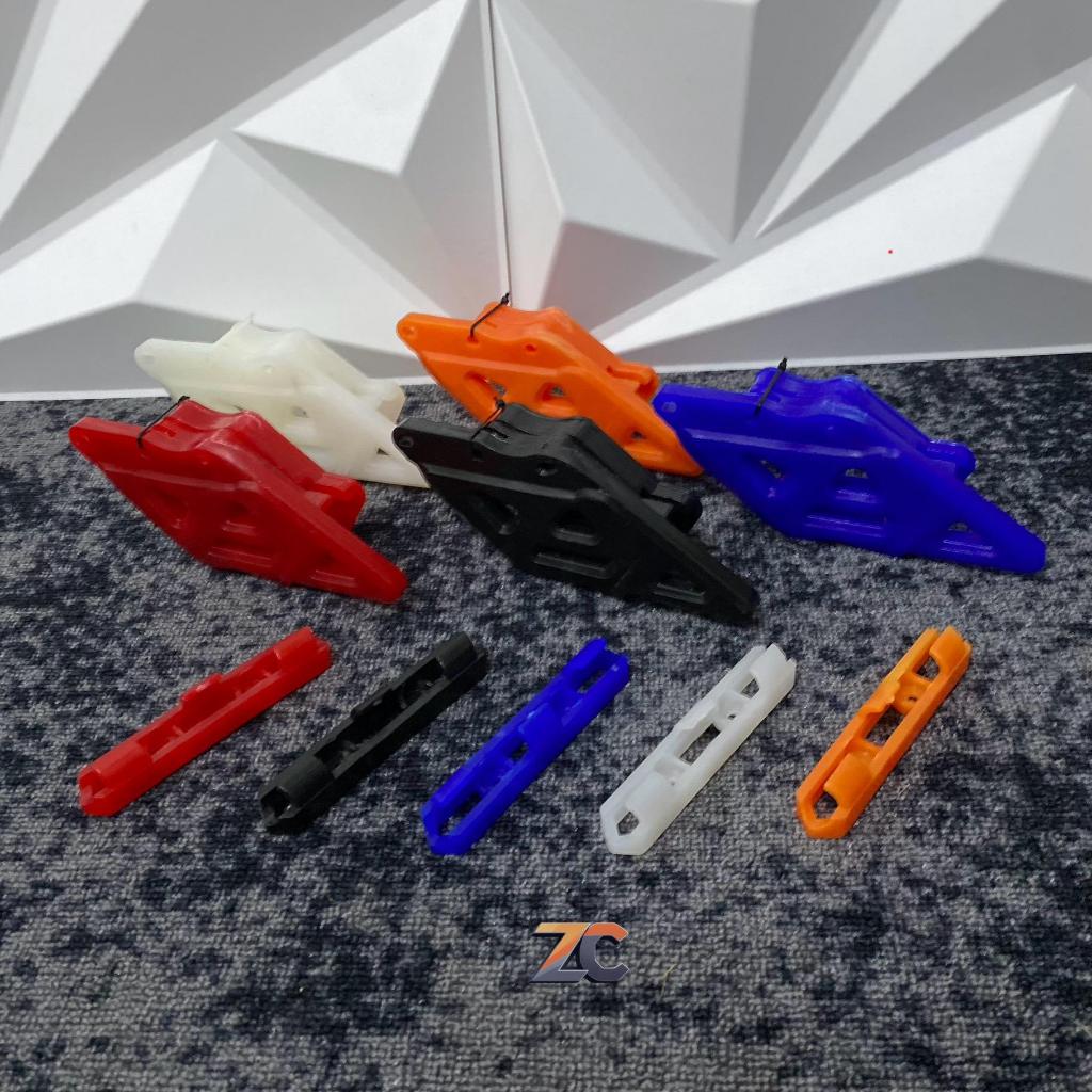 TENSIONER RANTAI TENSIONER TAHANAN RANTAI KLX CRF MODEL KTM TEFLON // DUDUKAN SELANG REM PNP ARM ORI