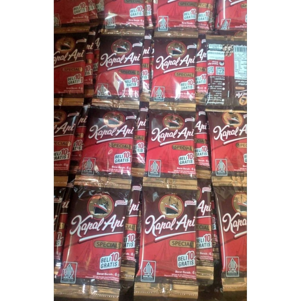 Kopi kapal api mini 1 renteng isi 11sachet kopi kapal api special