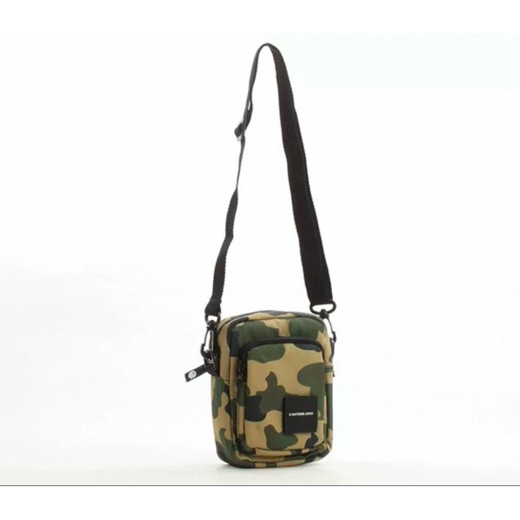 HOT DEALS Tas Selempang Mini Bape Camouflage Unisex Sling Bag Pria Wanita Gaya Streetweare
