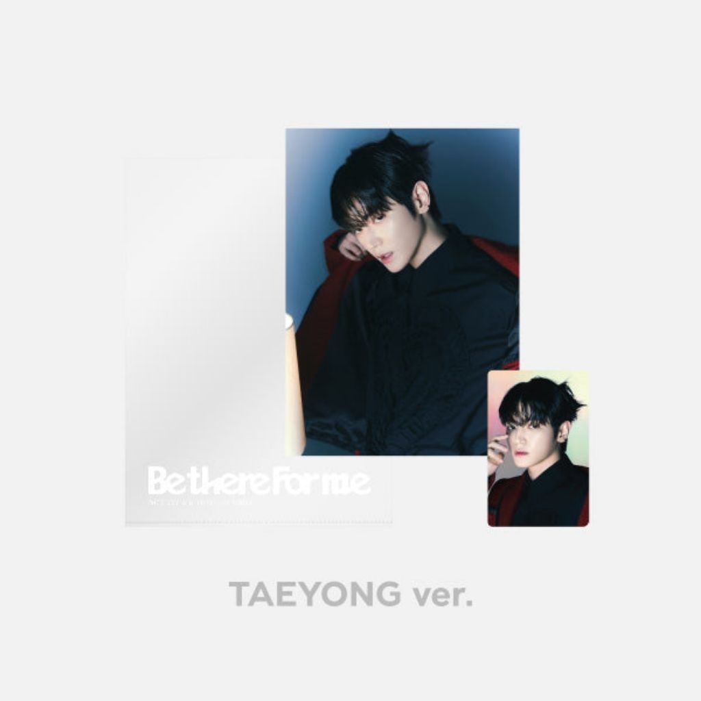 NCT 127 Taeyong "Be There For Me" Postcard + Photocard Hologram Official