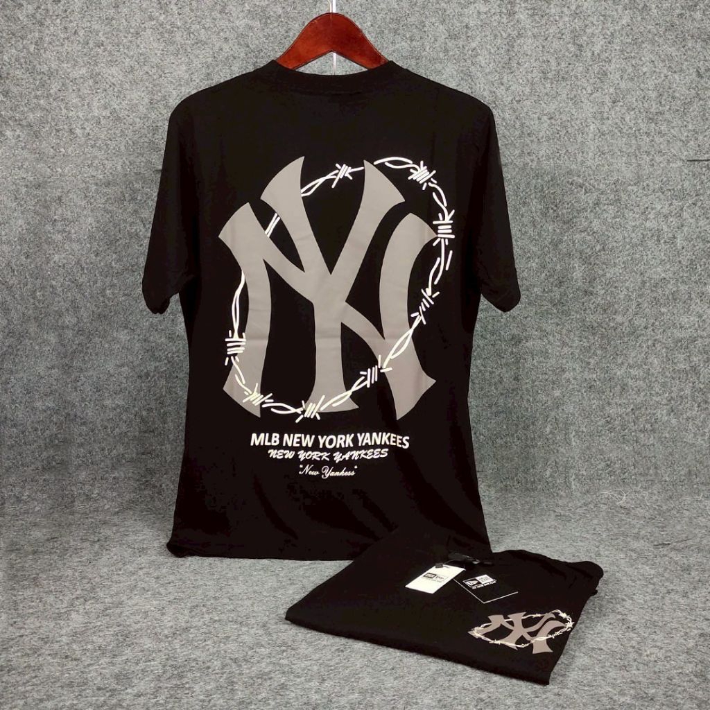 Kaos T-shirt NY big logo pria wanita Terbaru