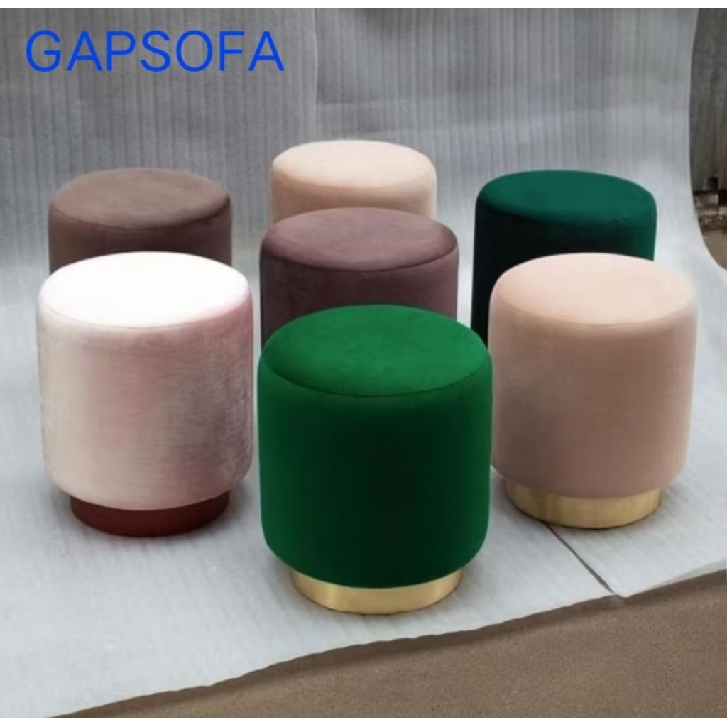 STOOL Ottoman  / Kursi meja rias / Stool minimalis  / Stool aesthetic
