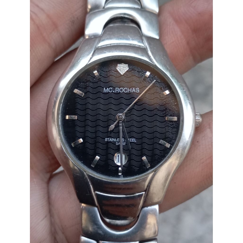 jam tangan mc Rochas swiss made original second preloved