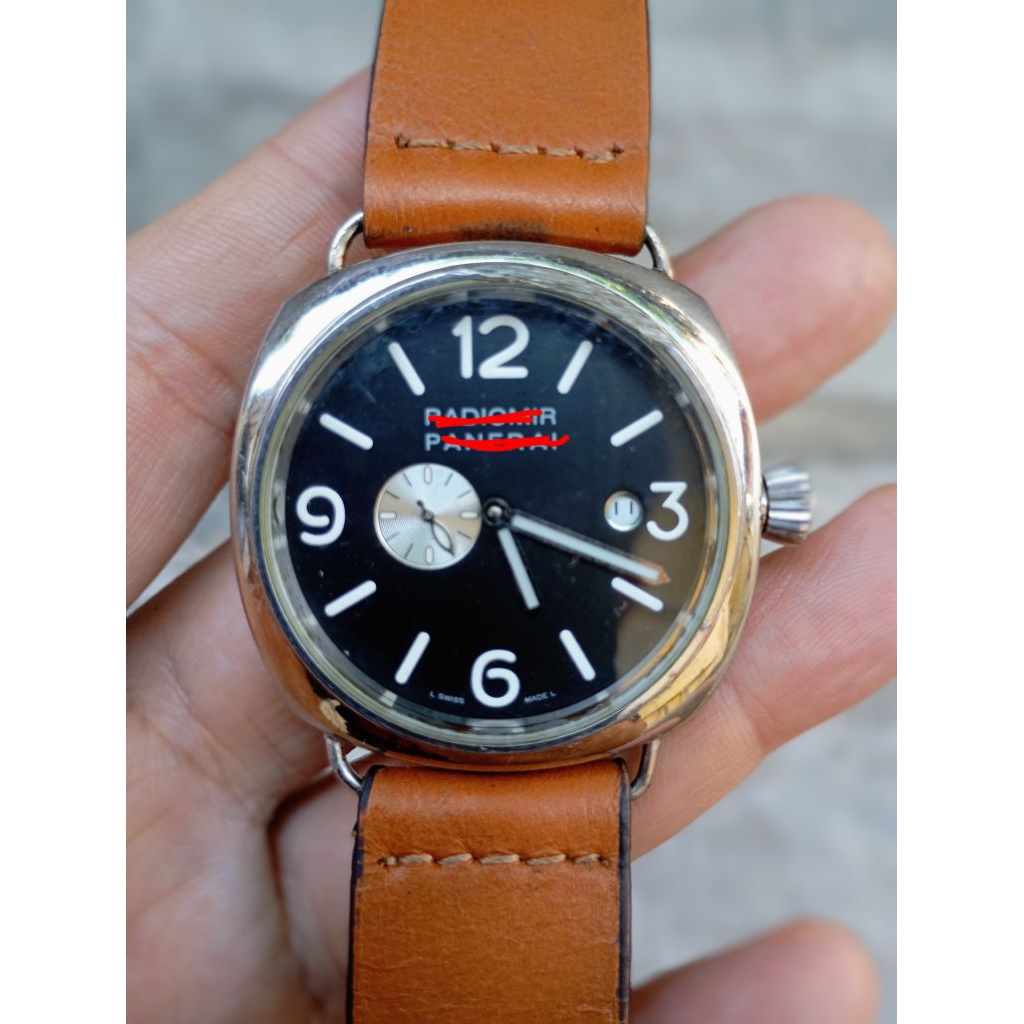 jam tangan luminor marina pam  non original second bekas