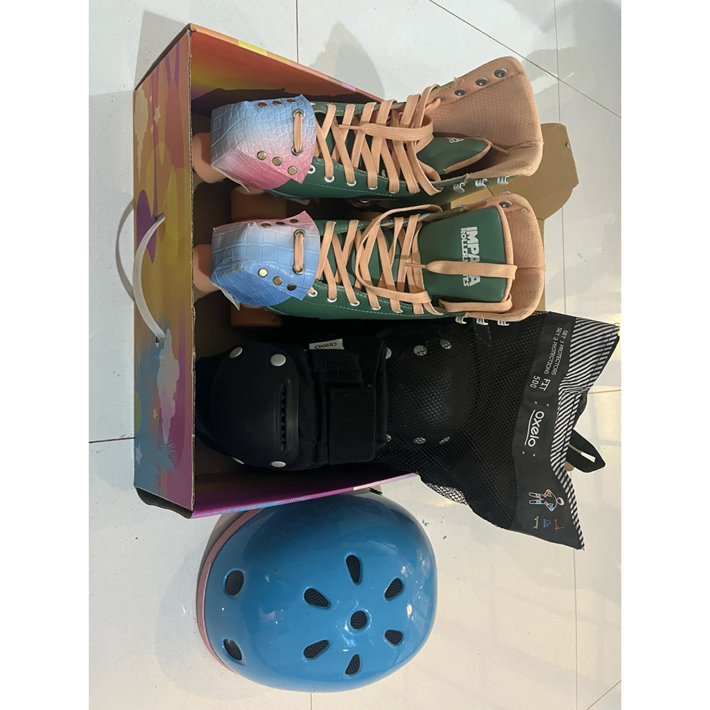 preloved sepatu roda quad rollerskate merk IMPALA