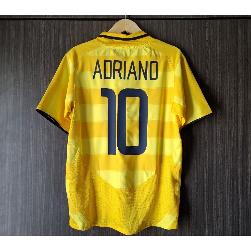 Jersey Inter Away 03/04 #10 ADRIANO