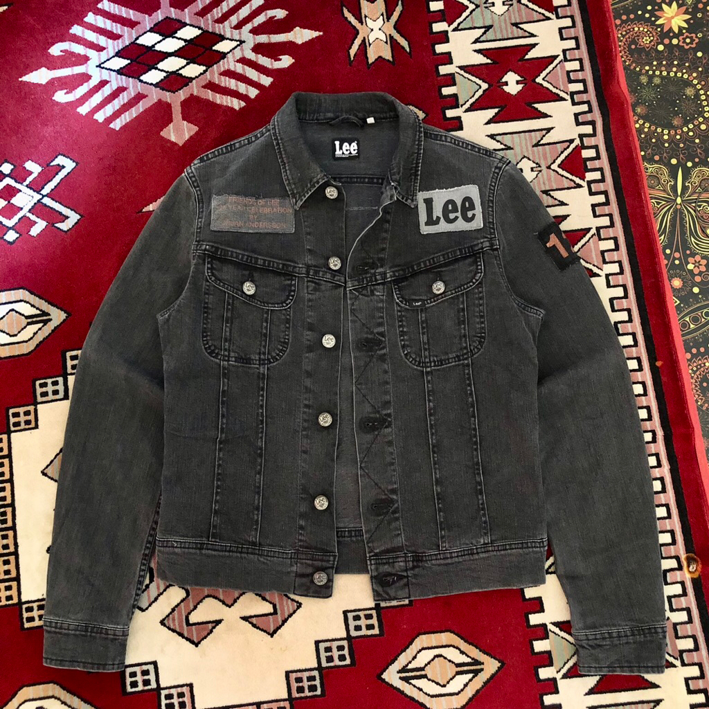 Jaket Trucker Denim Lee by Orjan Andersson Rider Patch - Slim fit (Limited Edition - for anniv 125 y