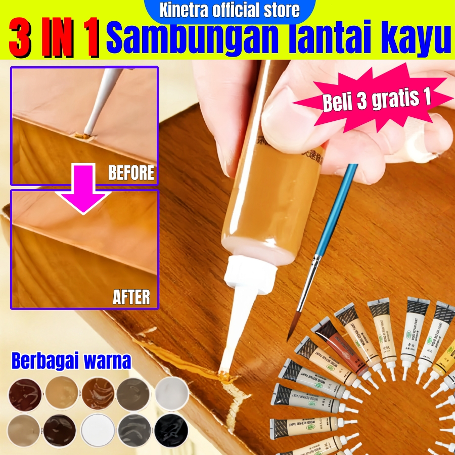 Dempul kayu siap pakai 25g Impra dempul kayu Dempul tembok dinding No drop dempul instan