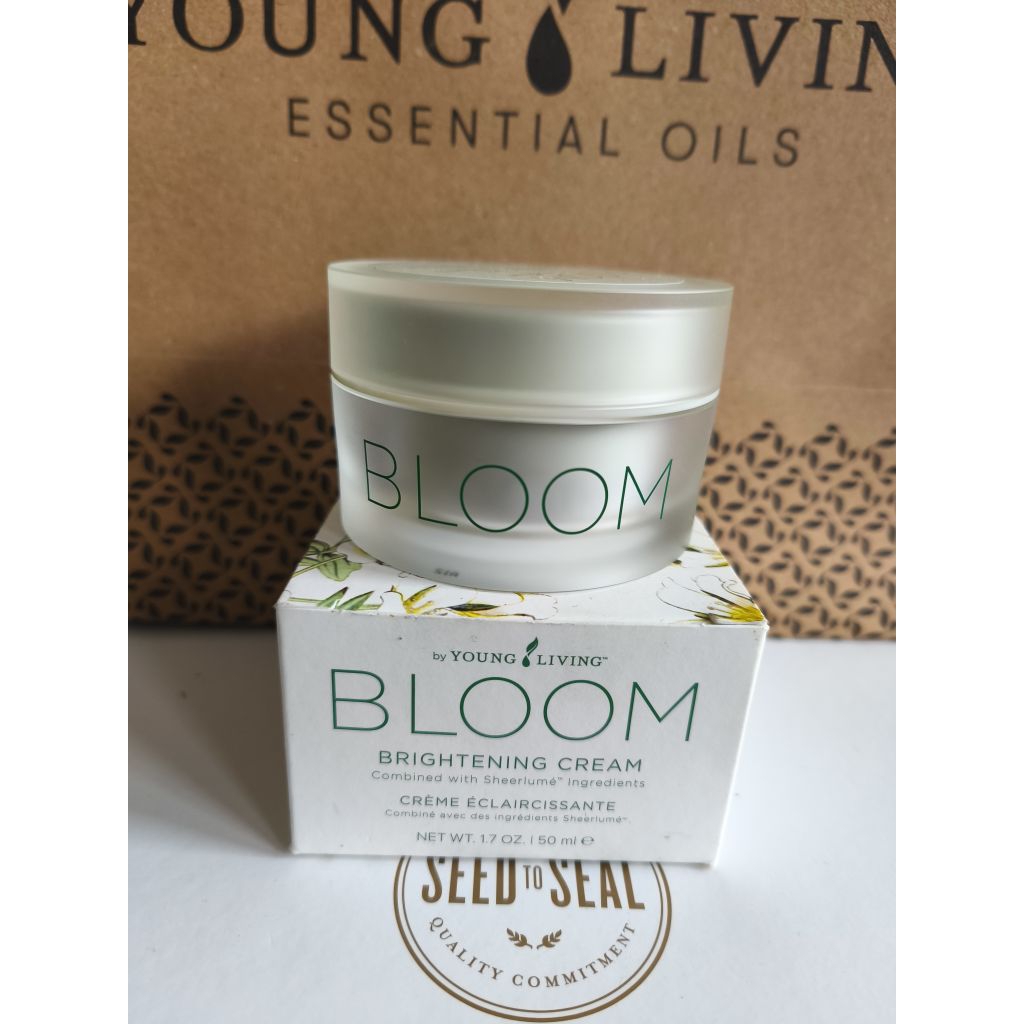 YL bloom brightening cream young living skin care natural original
