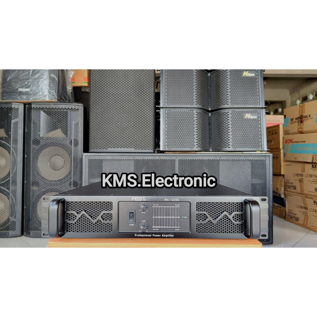 Power Fest NX 12000 Original Amplifier FEST NX-12000 Class H