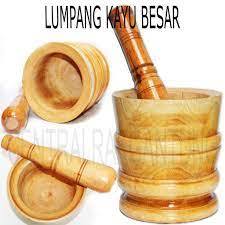 LUMPANG KAYU BESAR ALAT PENUMBUK / LUMPANG KAYU BESAR JUMBO NO 22