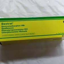 Dextral Box Batuk Murah isi 15 Strip obat batuk flu