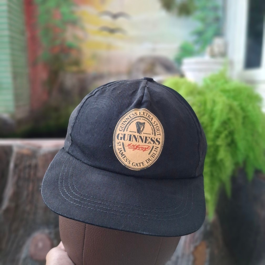 Topi Bisbol Guinn3ss Extra Stout - Vintage Logo sablon