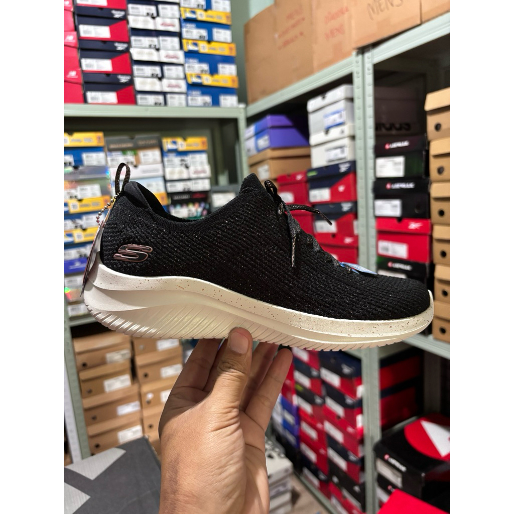 Skechers ULTRA FLEX 3 0 elegant night black rose gold