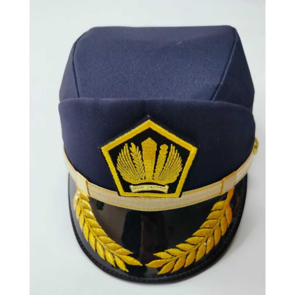 Topi Ped PDU Wanita Kuning Padi