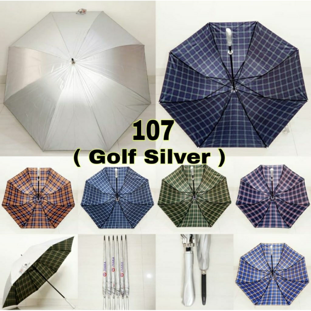 payung jumbo silver/payung hujan