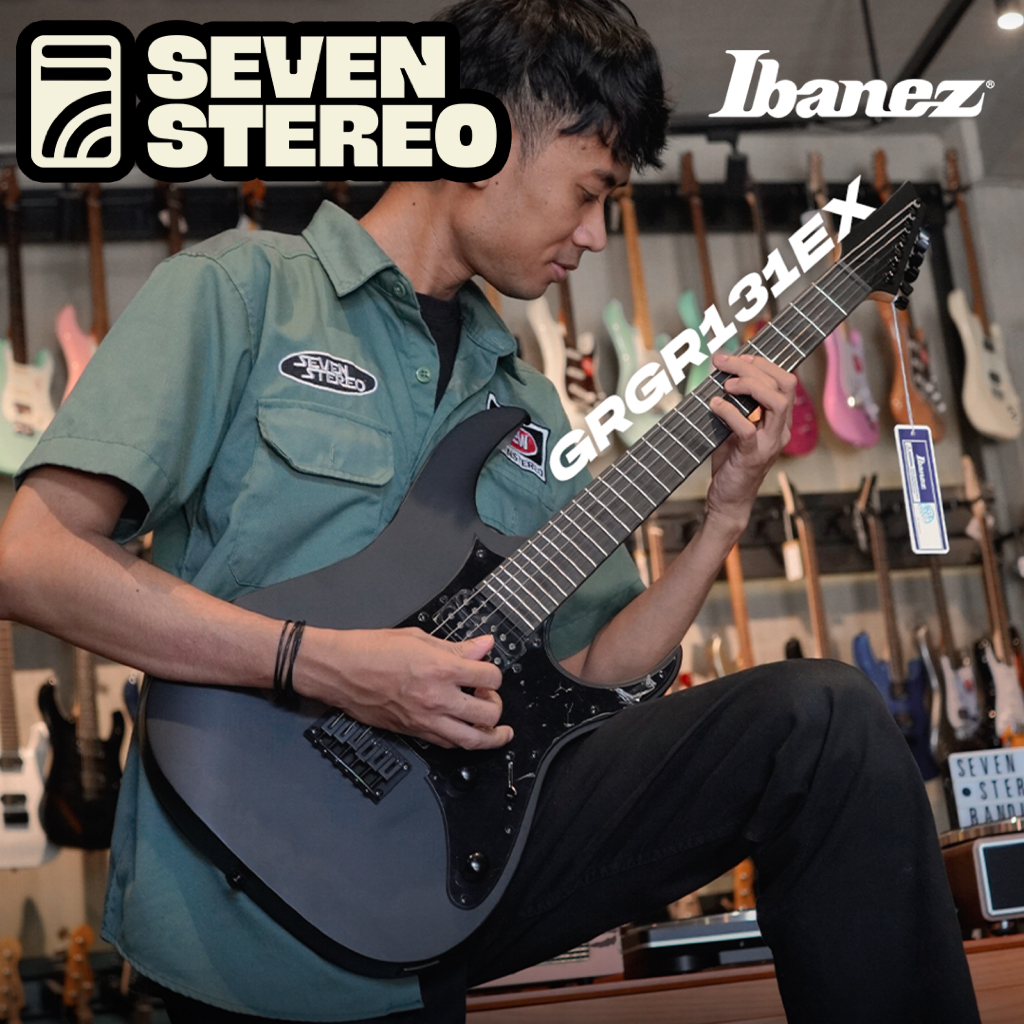 Ibanez GRGR131EX BKF Electric Guitar Black Flat
