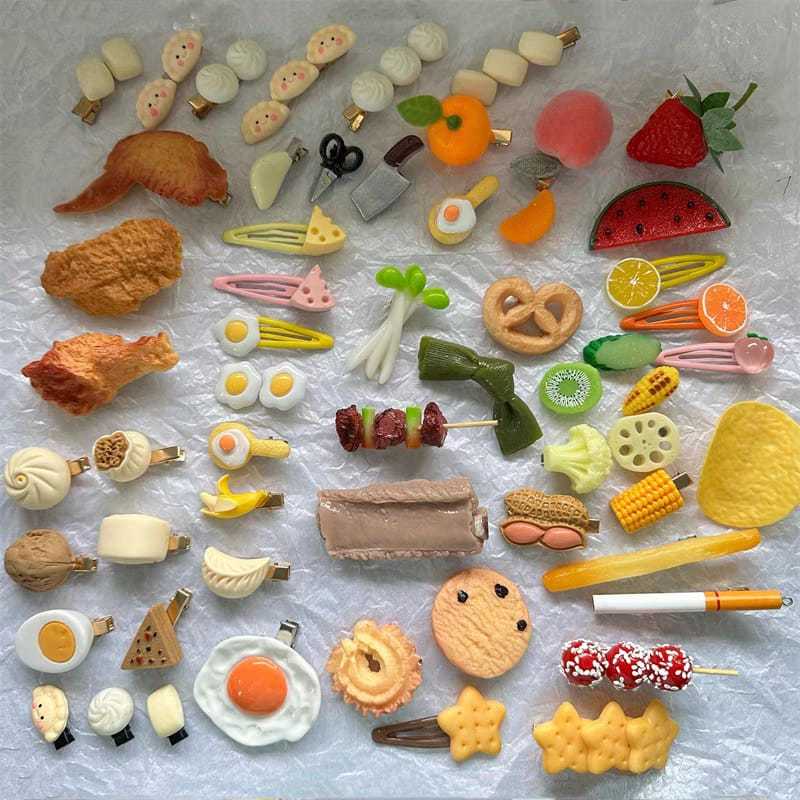 JEPIT RAMBUT UNIK / JEPIT RAMBUT LUCU / JEPIT RAMBUT MINI / JEPIT RAMBUT MAKANAN / JEPIT RAMBUT DEWA