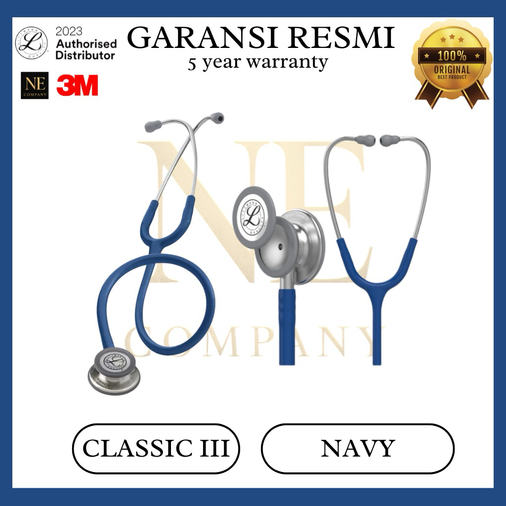 3M Littmann Classic III Navy / Stetoskop Dewasa / Stetoskop Littmann