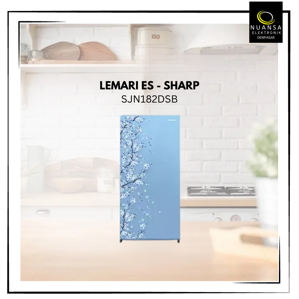 LEMARI ES SHARP SJN182DSB - NUANSA ELEKTRONIK DENPASAR