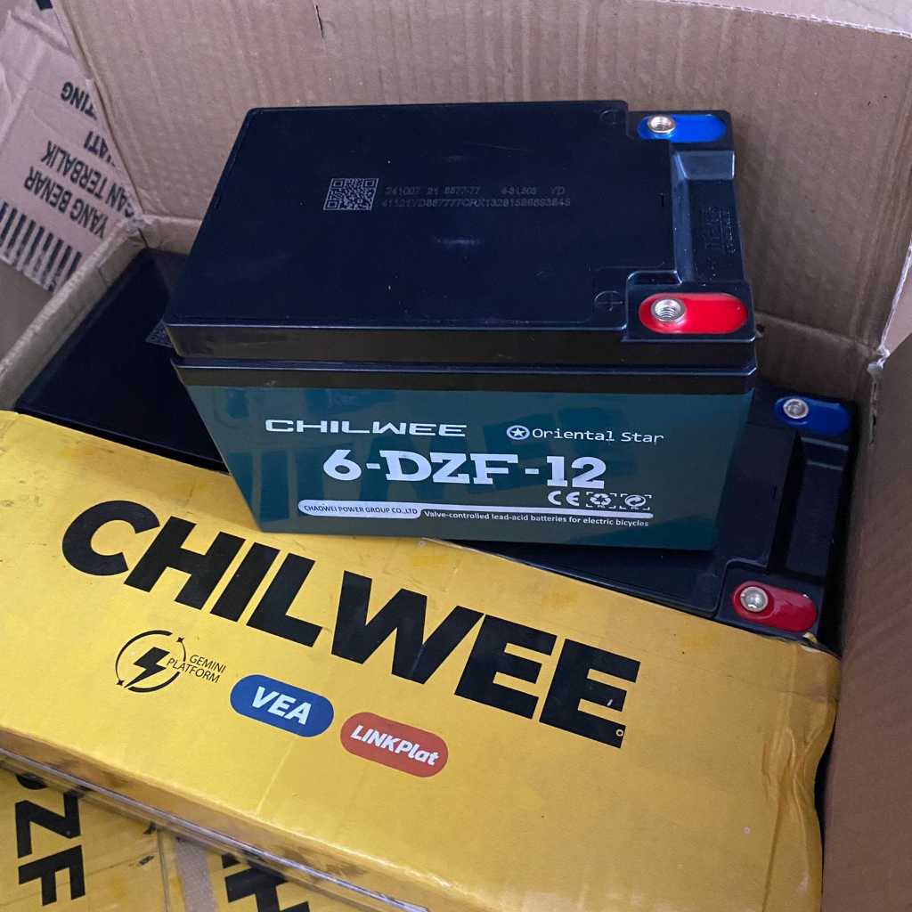 Aki Sepeda Listrik Chilwee 12V/12AH/20AH