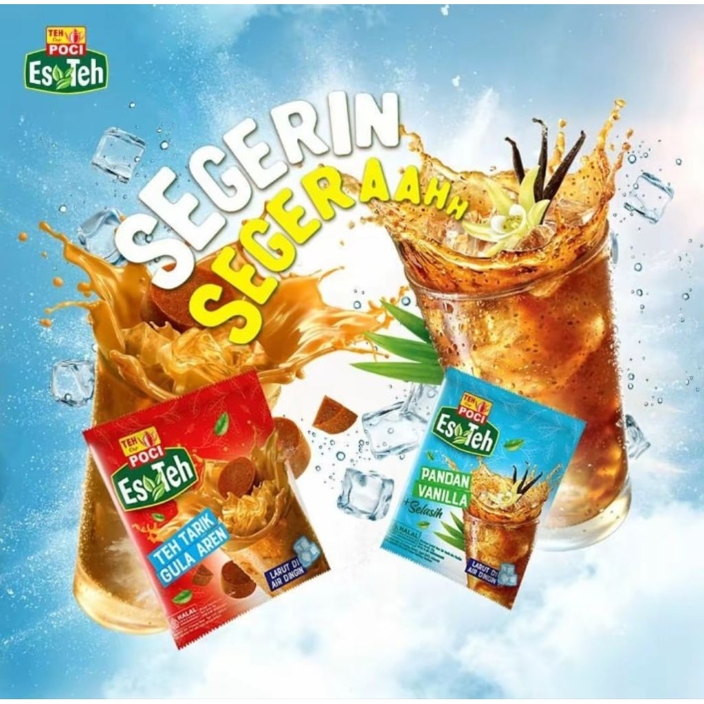 Es Teh Poci Pandan Vanilla
