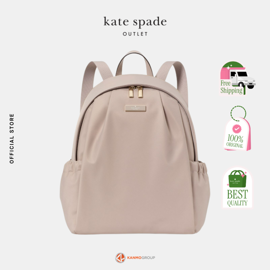Kate Spade Carter Nylon Large Backpack - Tas Ransel Wanita