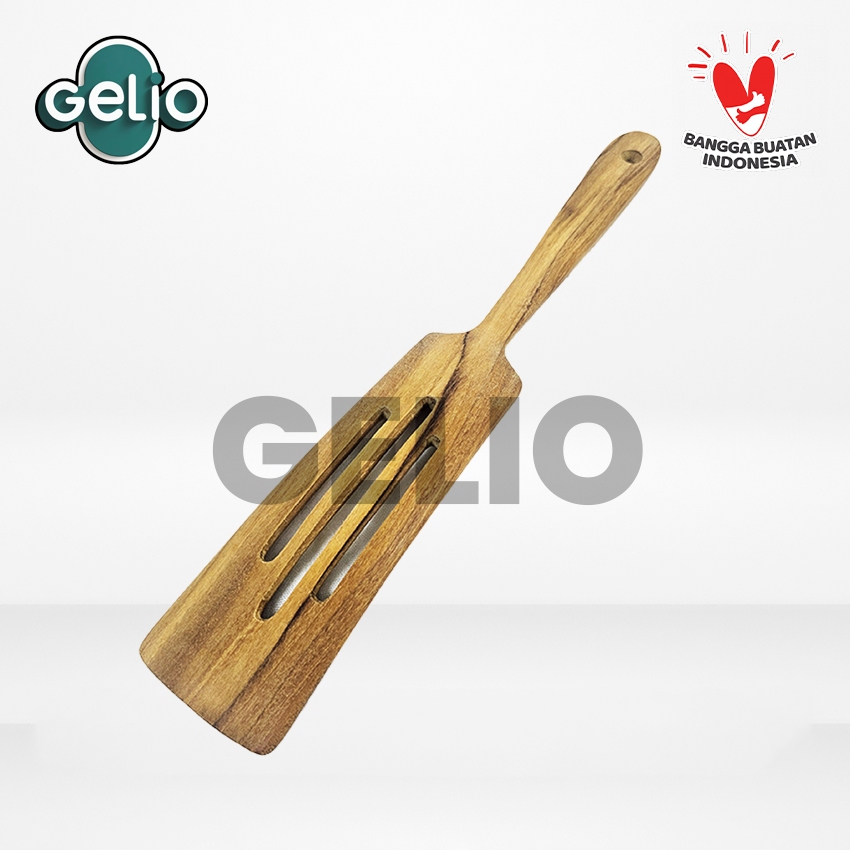 Spatula sutil sodet kayu penjepit aneka alat masak