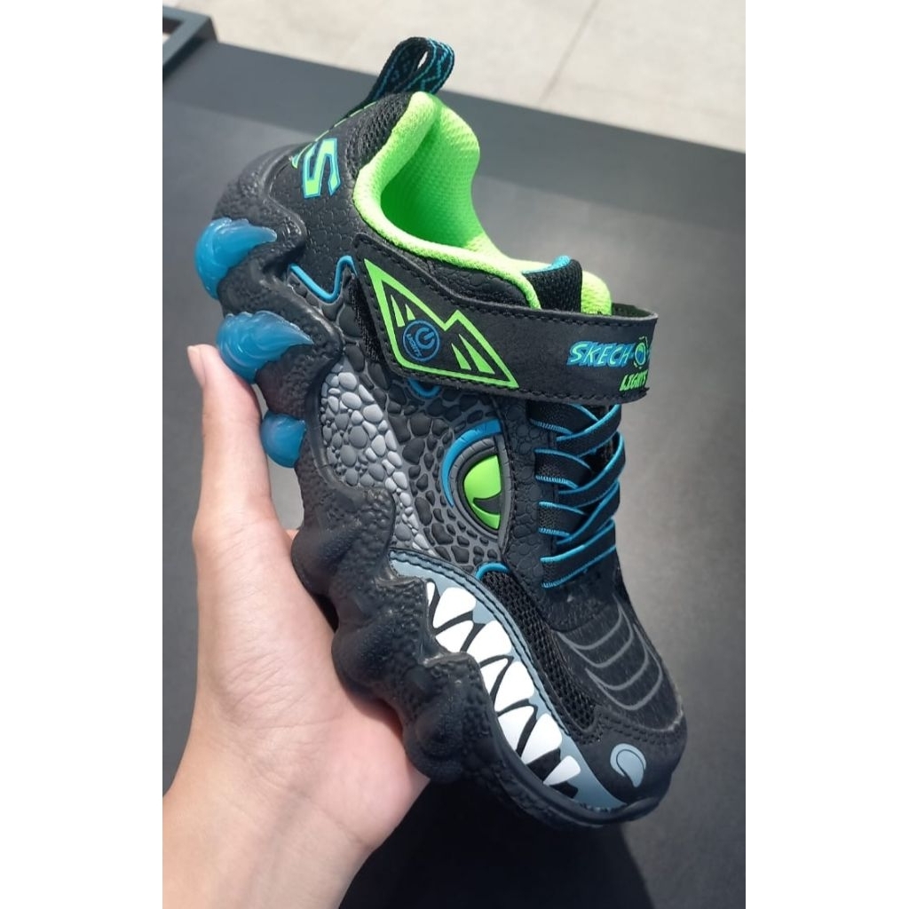 Skechers light dino for kids original