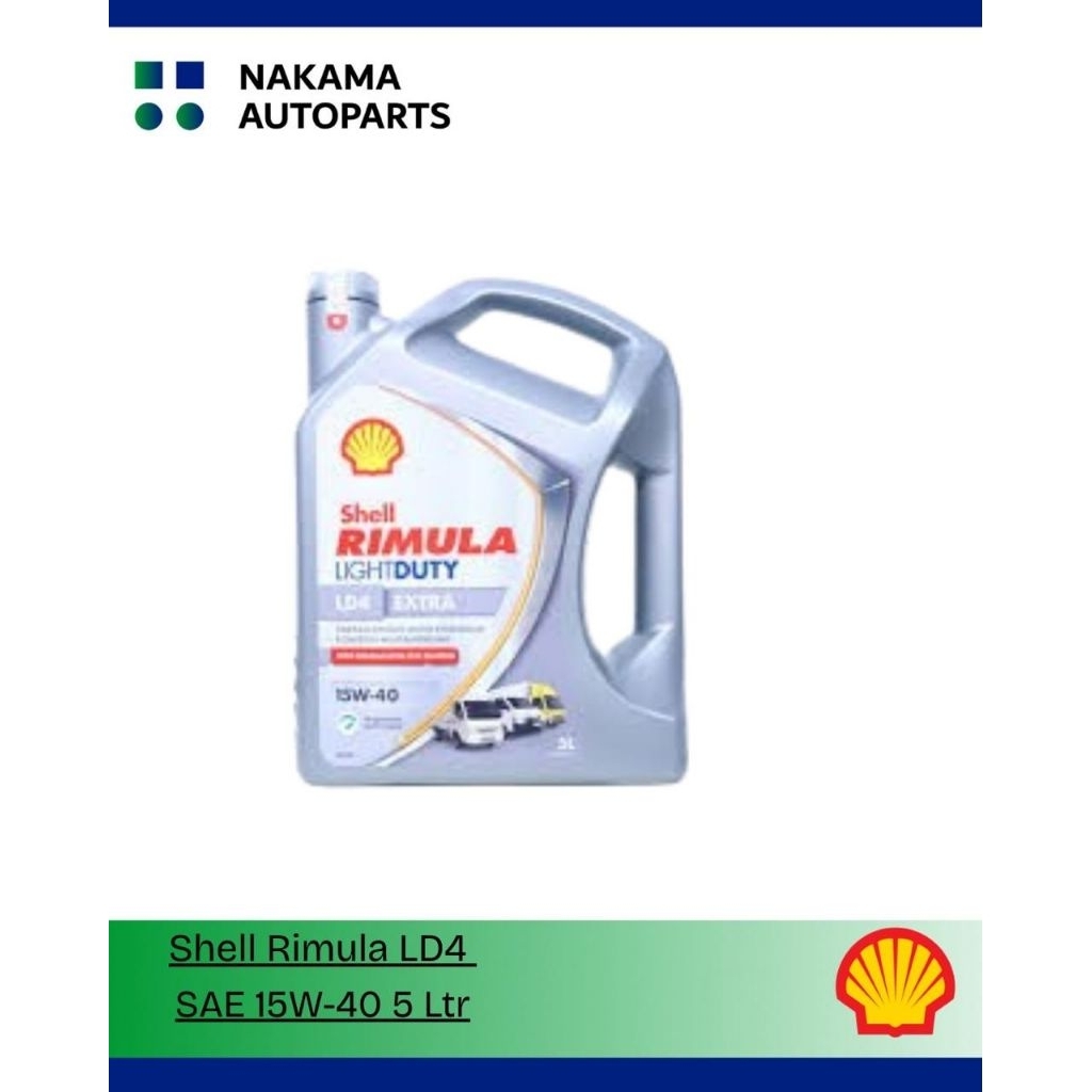 Oli Mobil Oli Shell Rimula LD4 5 Liter