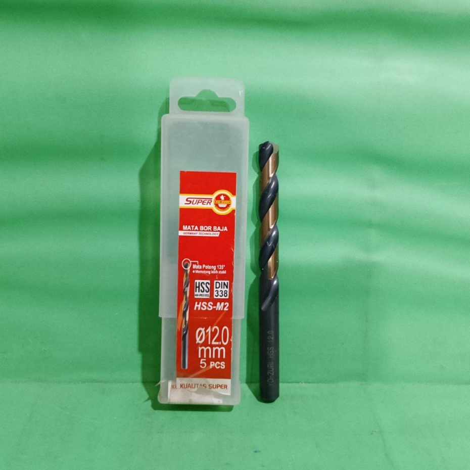 Mata Bor Besi Baja YOZURI SUPER 12mm